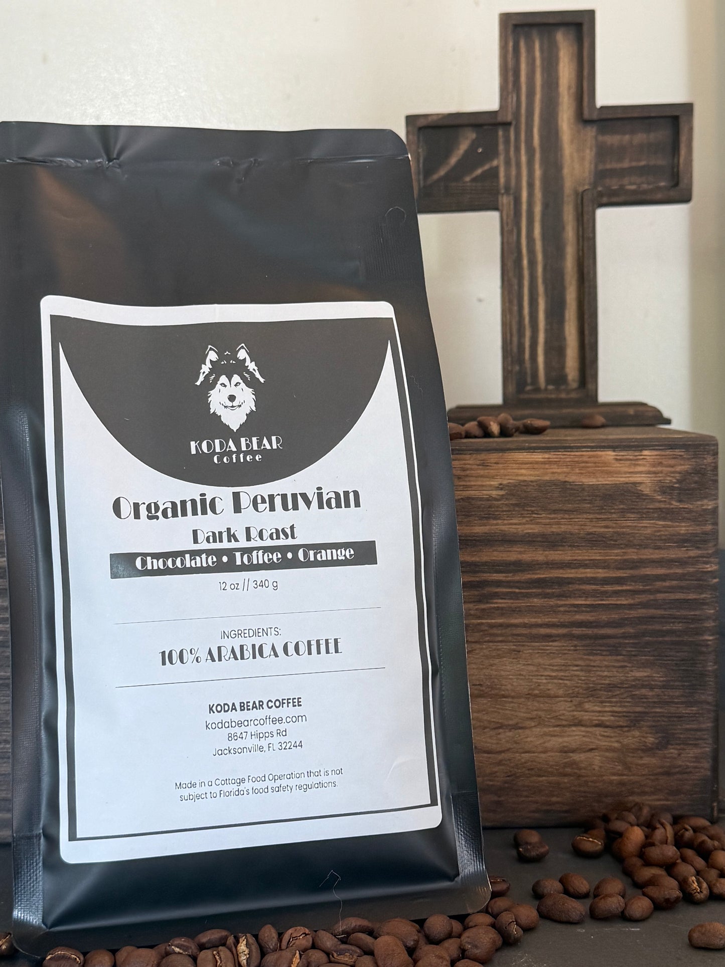 Peruvian Single Origin (Organic, Smooth Dark / Medium-Dark)